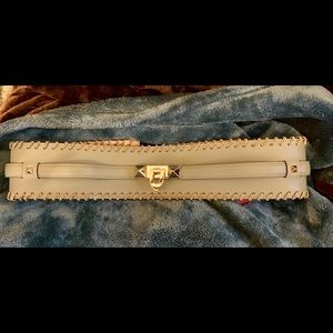 Valentino Garavani Belt - Green with Gold